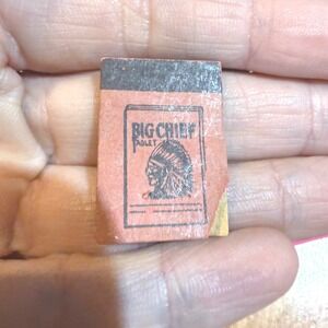 Vintage Big Chief Tablet Miniature Notepad Tiny Collectible Paper Ephemera Toy